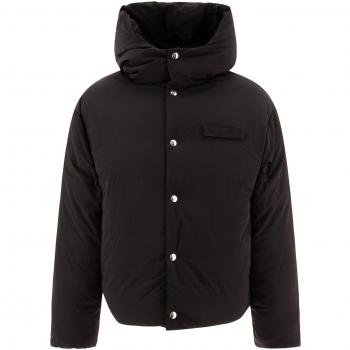 Jacquemus Men's la Doudoune Down Jacket in Black | Size L