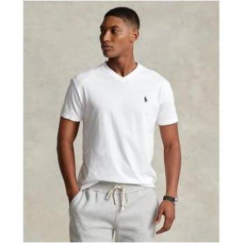 Polo Ralph Lauren Men's Classic Fit White Short Sleeve T-Shirt