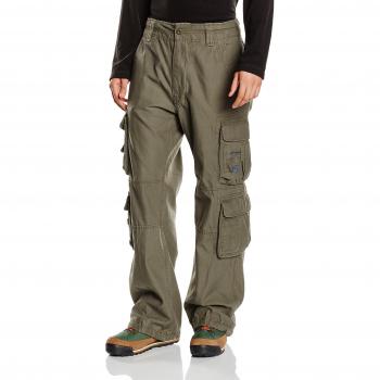 Brandit Pure Vintage Cargo Pants, Olive