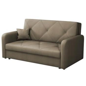 Sofá-cama Columbus 169 con caja de ropa de cama, dimensiones 153 x 85 x 98 cm, modelo Trinity 03