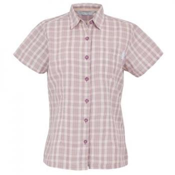Regatta Women's Mindano VIII Short Sleeve Lilac Check Shirt Size 8