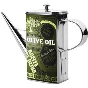 IBILI 705205 aceitera Virgen Acero Inoxidable 500 ml 21 X 6 X 16 cm, Multicolor