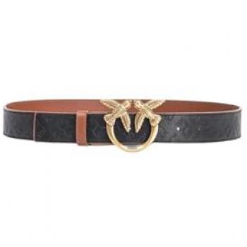 Pinko Women's Love Berry H3 Brown Belt, Size XS