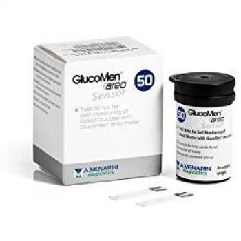 Tiras reactivas de glucosa Glucomen AREO (50 unidades)