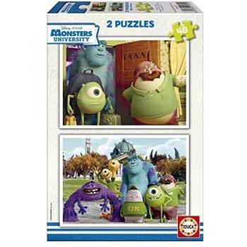 Monsters University Puzzles - 2X48 piezas