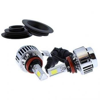 YATEK Lámparas LED H8 - H9 - H11 para Coche y Moto, Luces de Cruce, 6000K, 3300 lumens, 12V, 36 W, Encendido instantáneo