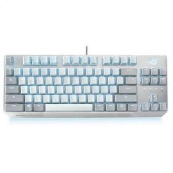 ASUS ROG Strix Scope NX TKL Moonlight White Teclado Mecánico Gaming RGB USB Español Blanco