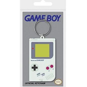 Pyramid International Nintendo-Gameboy - Llavero de Goma,, 4 x 6 x 1,3 cm
