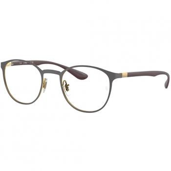 Ray-Ban Gafas Graduadas RX 6355 3158 Ajuste Asiático para Hombre Grises