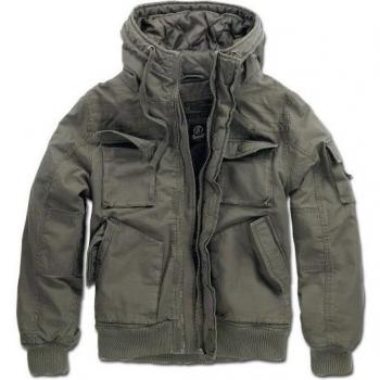 Chaqueta de Invierno Brandit Bronx para Hombre en color Aceituna, talla S XXL