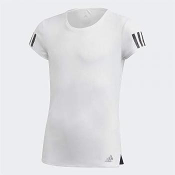 Adidas Club Camiseta De Manga Corta Chicas Blanco/Gris - 170, Niñas, White/Matte Silver/Black, 1415Y
