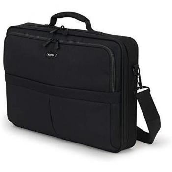 DICOTA Eco Multi Scale 12-14,1 Pulgadas, maletín para Ordenador y Tableta bloqueable, Bolsa Protectora Eco para portátil con Materiales reciclados, Negro