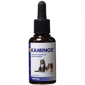 VetPlus Kaminox - Complemento Nutricional Líquido para Gatos, 60 ml