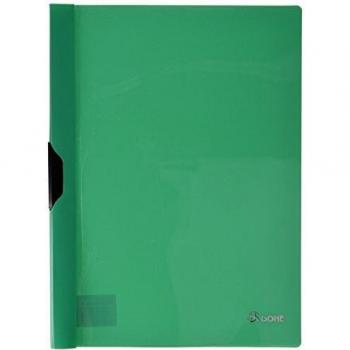 Dohe 90416 - Dossier con clip metálico, A4, color verde