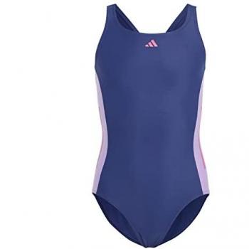 Adidas Traje de Baño Cut 3S para Kids en color marino, modelo Ic4728