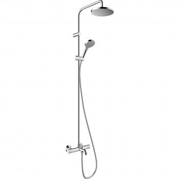 Conjunto de bañera con termostato Hansgrohe Vernis Blend 200 cromo