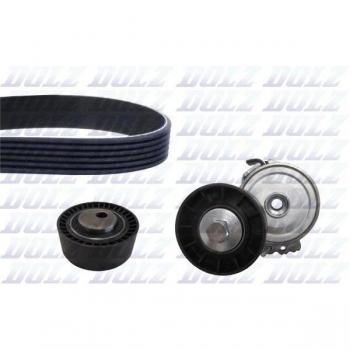 Kit de poleas con correa de distribución DOLZ SKD209A