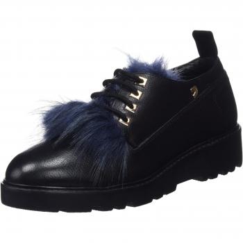 Gioseppo 46447-P, Zapatos de Cordones Oxford para Mujer, Negro, 36 EU
