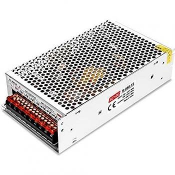 LEDMO 12V 20A 240W Transformador de Potencia, Fuente de Alimentación, Transformador de Voltaje para la Tira de LED