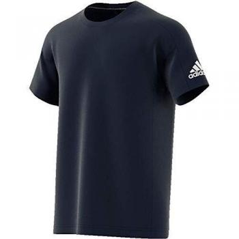 adidas M Mh Plain tee Camiseta, Hombre, Tinley/Blanco, S