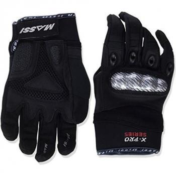 Massi Expert Carbon - Voodoo - Guantes de Ciclismo Unisex, Color Negro, Talla M