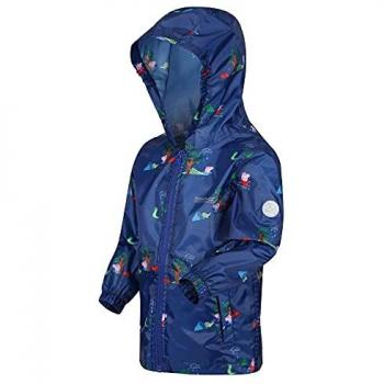 Regatta Kids Waterproof Lightweight Peppa Pig Pack-It Jacket - New Royal, Size: 18-24 Months