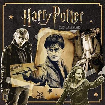Harry Potter Official 2019 Calendar - Square Wall Calendar F