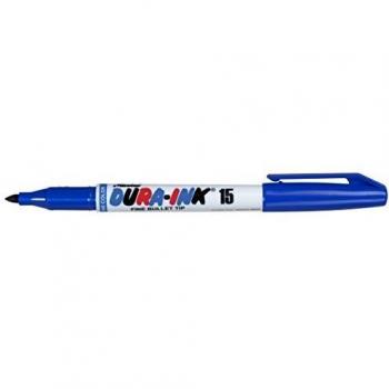 MARKAL 140096025 Markal Dura-Ink 15 Rotulador de Punta Tipo Bola, Azul
