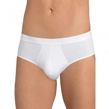 Sloggi 24/7 Men's Cotton Midi Briefs - 2 Pack White