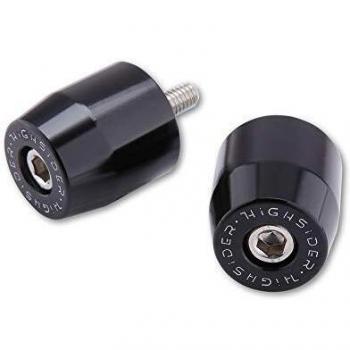 Recambios Manillares Highsider Contrapeso Manillar 1107888 Negro Tapones para SUZUKI M6