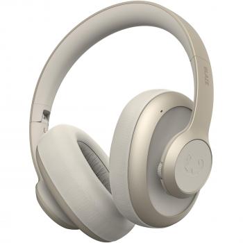 Auriculares Bluetooth FRESH 'N REBEL CLAM BLAZE SILKY SAND (Diseño Plegable, Auto Pausa, Conexión Multipunto, Soporte para Asistentes de Voz, Control de Volumen, Bot