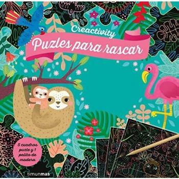 Creactivity. Jungla. Puzzles para rascar - Aavv - Autores Varios