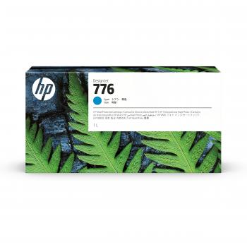 Cartucho de tinta 776 cian de 1 litro HP 1XB09A