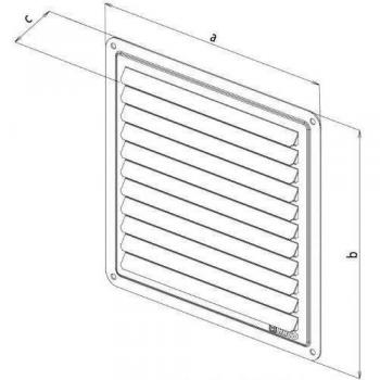 Haco - Rejilla de ventilación