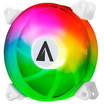 ABYSM Ventilador 120 mm para PC ARCLIGHT ARGB, 1500 RPM, y Conector de 4 Pines para Controlar Automáticamente la Velocidad en Función de la Temperatura