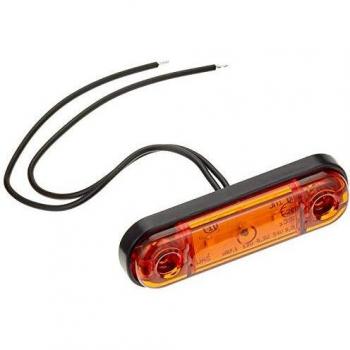 Luz de delimitación lateral LED naranja 12/24V WAS 708