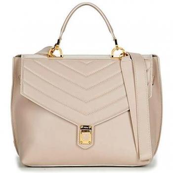 FURLA FURLA TORTONA S Top Handle Bolso de Mano Mujeres Beige - única - Bolso