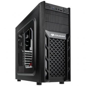 Cougar Solution 2 - Caja de ordenador de sobremesa, negro