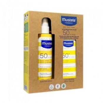 Mustela Pack Solar Bebés SPF50 (200ml) + Crema Facial SPF50+ (40ml)
