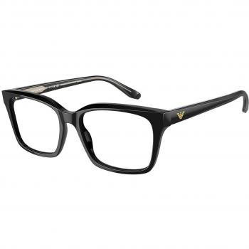 Emporio Armani EA3219F Asian Fit 5017 Gafas Recetadas para Mujer Negras
