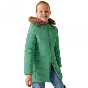Regatta Kids Insulated Water Repellent Padded Jacket - Fabrizia, Dusty Green, Size 5-6 Years