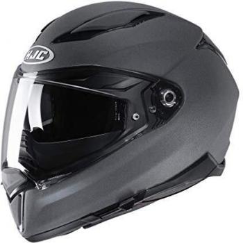 HJC F70 Casco de Moto, Hombre, Gris, XS