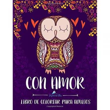 Con Amor: Libro De Colorear Para Adultos