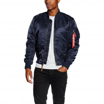 Chaqueta Bomber Alpha Industries MA-1 VF Vintage Fit 59 Azul Rep. 3XL