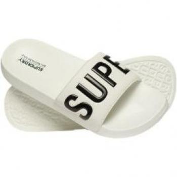 Chanclas de Piscina Veganas Core para Mujer Superdry Blanco