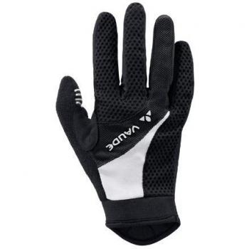 Vaude - Guantes para mujer, talla DE: 8, color negro