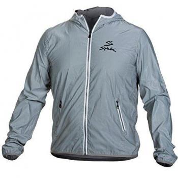 Spiuk - Reflective Jacket Grey, Color Gris, Talla L