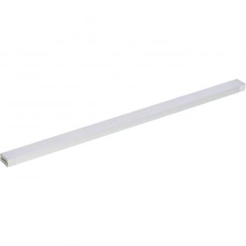 Lámpara LED bajo mueble Prios Esbena, CCT, 40 cm, regulable y con cambio de color (blanco cálido/día), diseño moderno en poliacrilato y aluminio gris