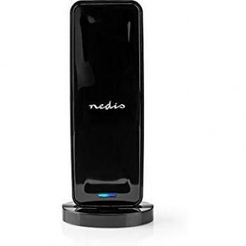 NEDIS Antena de Interior Antena de Interior | Activo | FM/UHF/VHF | Rango de recepción: 0-15 km | LTE700 | Ganancia: 26 dB | ABS | Negro Negro 2.10 m