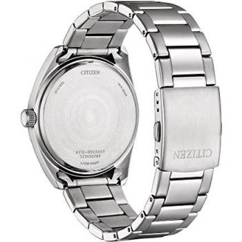 Citizen BI5110-54X Men's Quartz Watch - Stainless Steel, Green Dial, 41mm, Water Resistant 5ATM